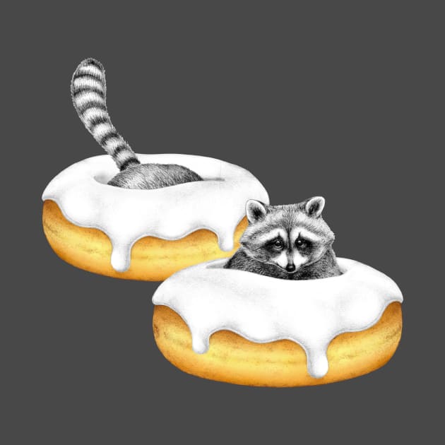 Trash Panda's Food Fantasy by PerrinLeFeuvre