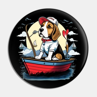 dogs love fishing too Pin