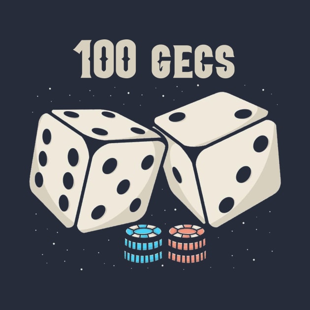 DICE 100 gecs by Hsamal Gibran