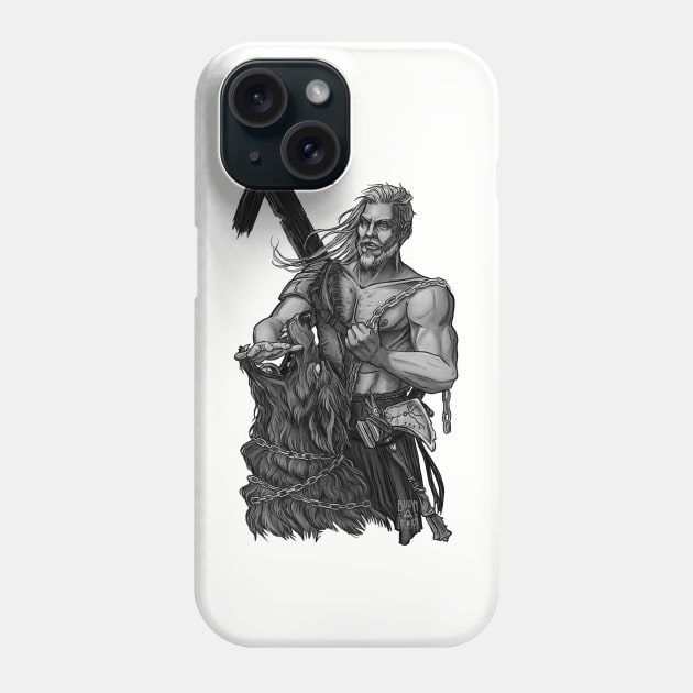 Tyr - nordic god Phone Case by BTW-byMargo