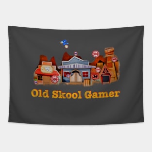 Old Skool Gamer Tapestry