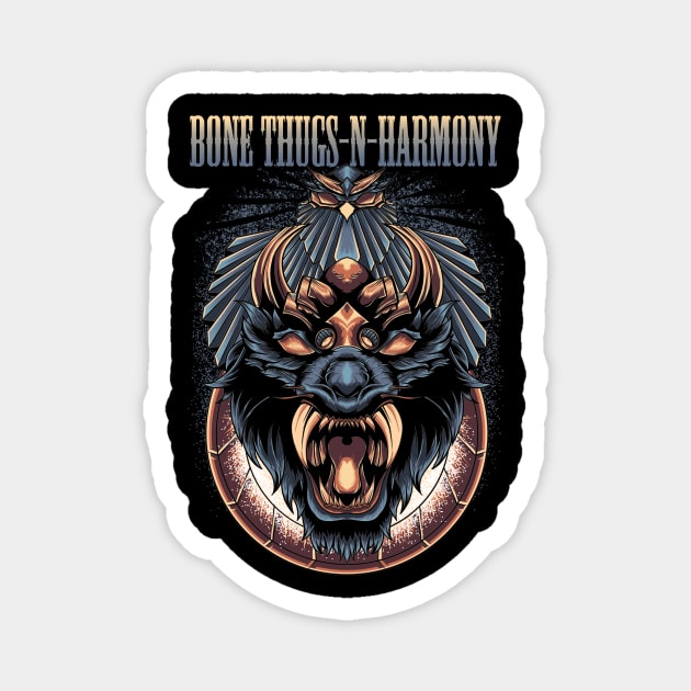 BONE THUGS N HARMONY BAND Magnet by MrtimDraws