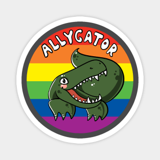 Allygator | LGBTQ Ally Magnet