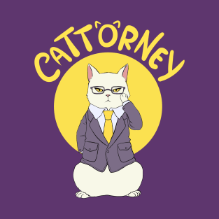 Cat Attorney - Ver. 2 T-Shirt