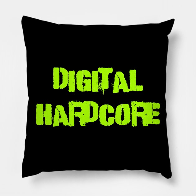 Digital hardcore Pillow by Erena Samohai