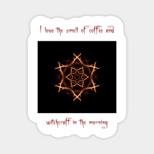 Coffee & Witchcraft Magnet
