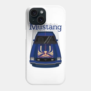 Mustang King Cobra 1978 - Blue Phone Case