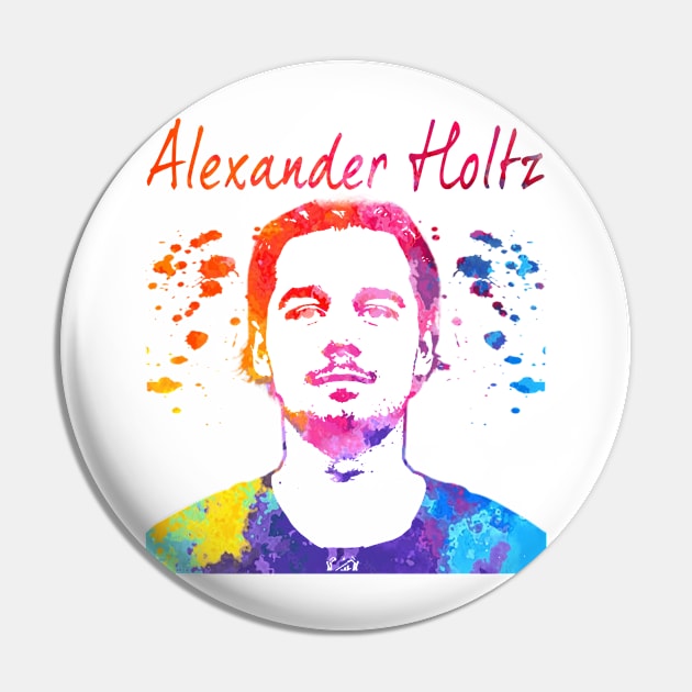 Alexander Holtz Pin by Moreno Art