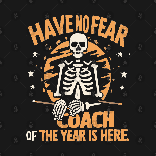 Skeleton Ice Hockey Coach of the year coaching Dad coach by rhazi mode plagget