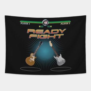 Guitar Combat - Choose Your Weapon Tapestry