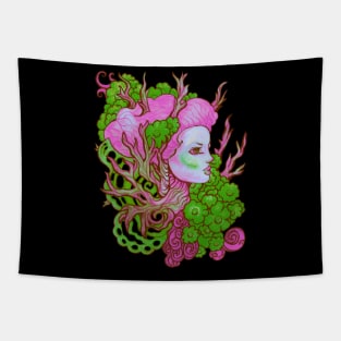 Emerald Posy Spring Dryad Tapestry