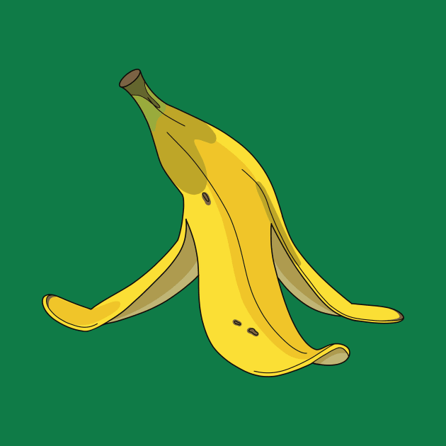 slippery banana peel by Fruit Tee