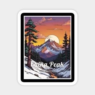 China peak ski California usa Magnet