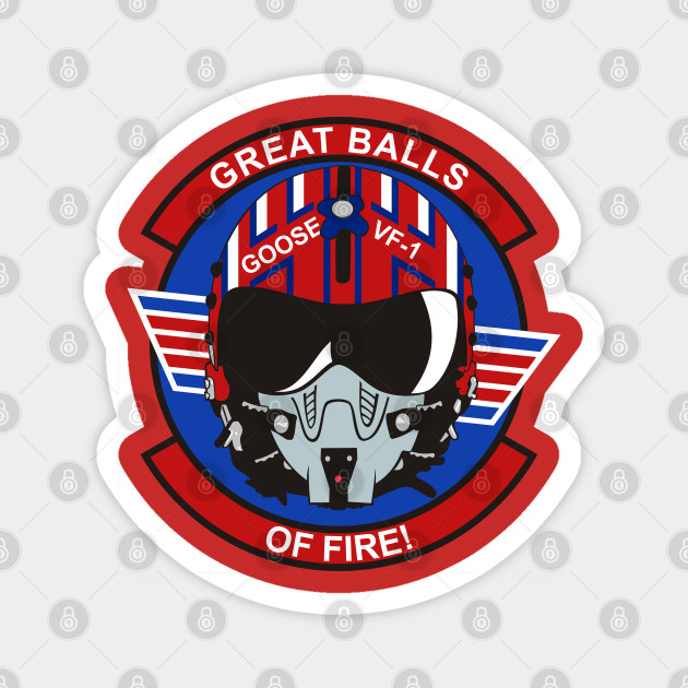 Goose Helmet Top Gun Magnet Teepublic