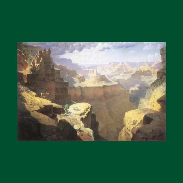 Grand Canyon by William Robinson Leigh by MasterpieceCafe