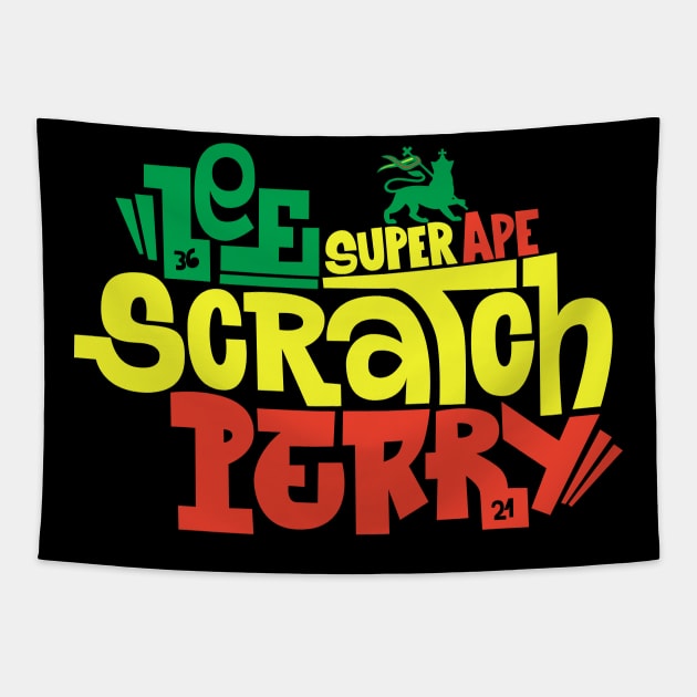 The Lee Scratch Perry - The Upsetter Tapestry by Boogosh