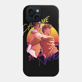 Call Me By Your Name Retro Sunset Phone Case