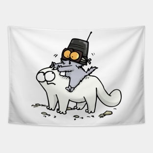 simon's cat Tapestry