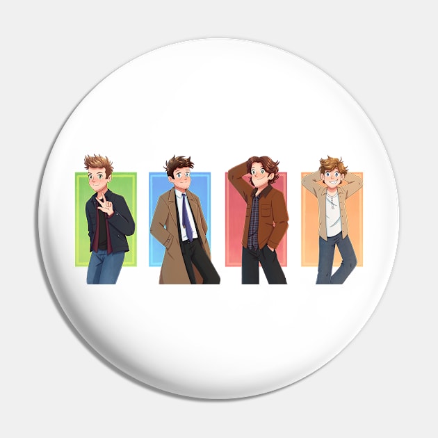 Team Free Will 2.0 Pin by archervale