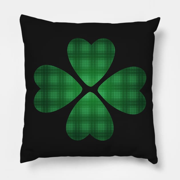 Lucky Shamrock Pillow by LaurenPatrick