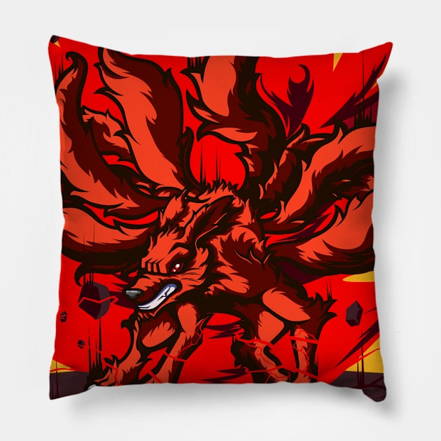 fox kns Pillow by PenPencils