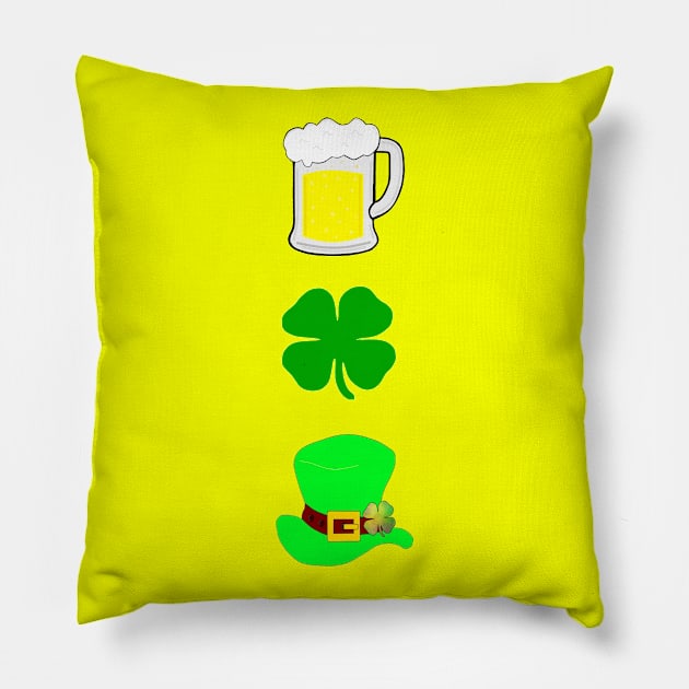 IRISH Symbols Pillow by SartorisArt1