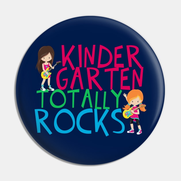 Kindergarten Totally Rocks Pin by epiclovedesigns