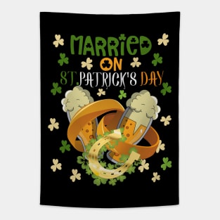 Bachelors & Bachelorettes Party Wedding on St Patricks Day Tapestry