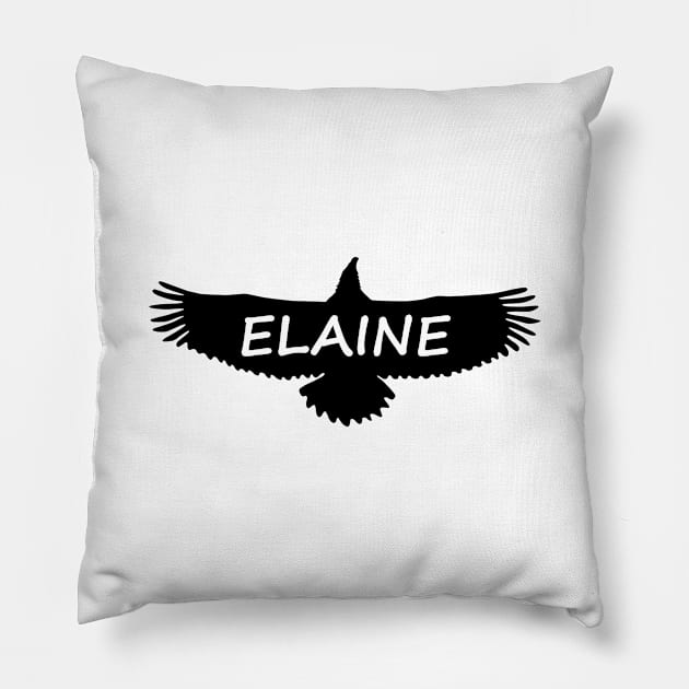 Elaine Eagle Pillow by gulden