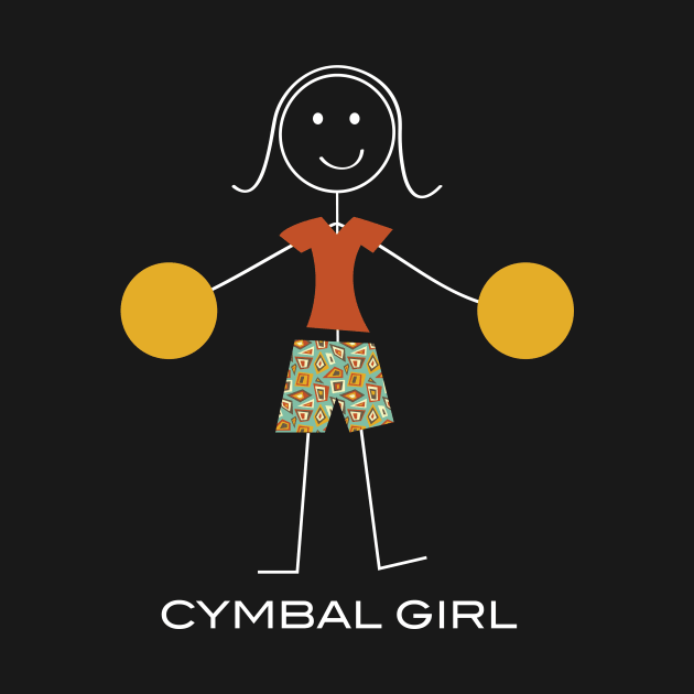 Funny Womens Cymbal Design by whyitsme