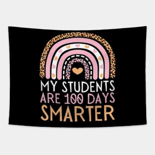 My Students Are 100 Days Smarter Teacher 100th Day Of School Tapestry