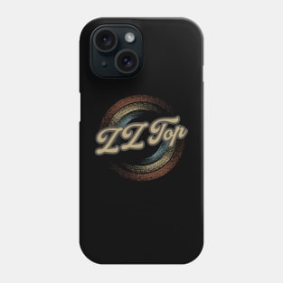 ZZ Top Circular Fade Phone Case