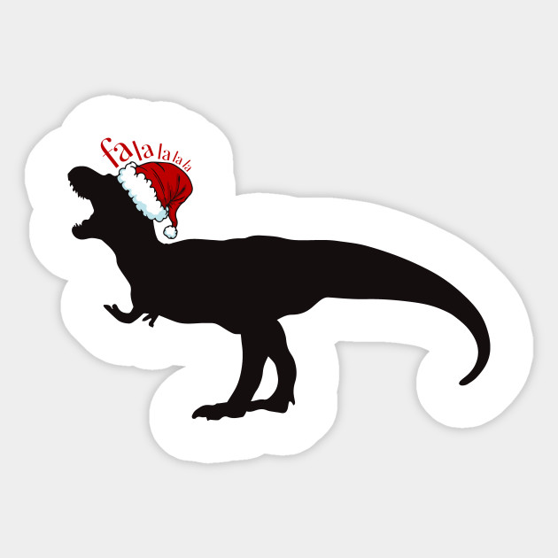 Falalalala T Rex Holiday Songs Christmas Carol Shirt