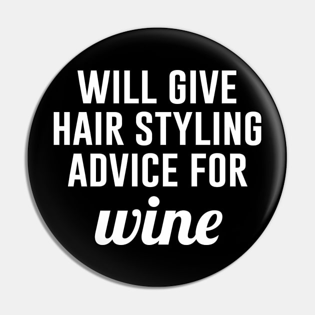 Will Give Hair Styling Advice for Wine Pin by Periaz