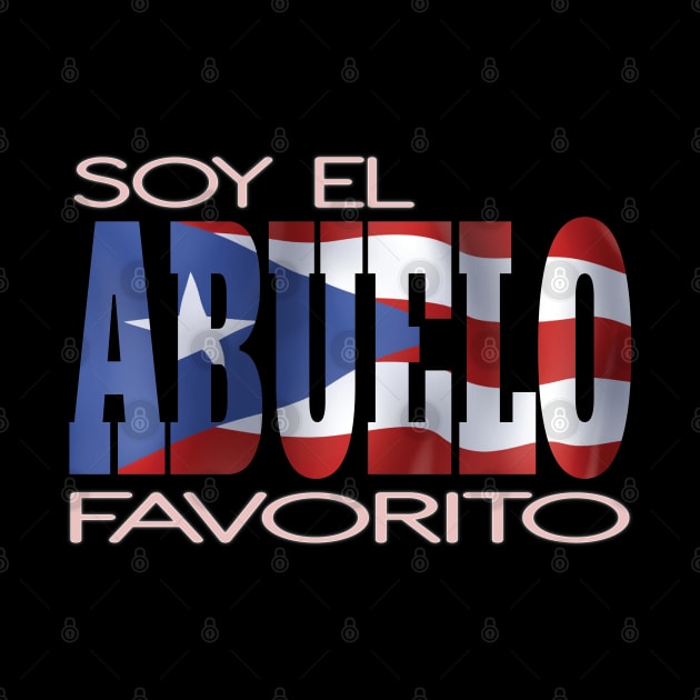 Soy El Abuelo Favorito Puerto Rico Flag Puerto Rican Pride by Envision Styles