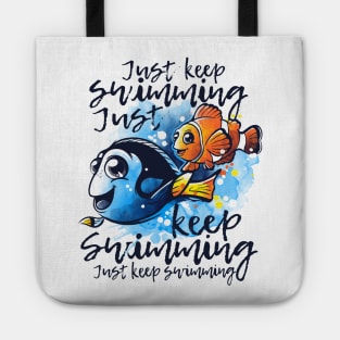 Just keep swimming Tote