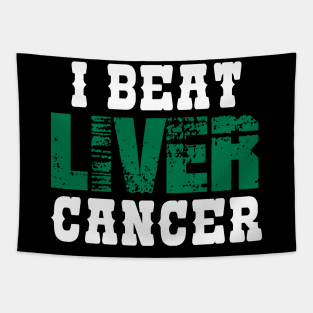 I Beat Liver Cancer Tapestry