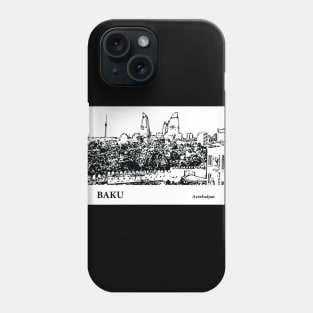 Baku Azerbaijan Phone Case