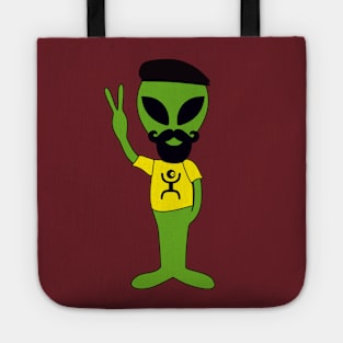 Peace Alien - Hipster Lives In France Tote