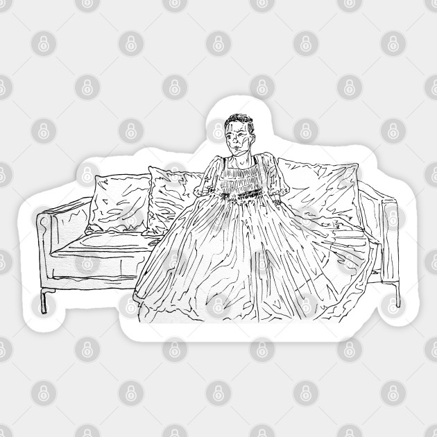 Villanelle Sketch Killing Eve Sticker Teepublic