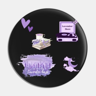 Lavender haze TS10 sticker set Pin