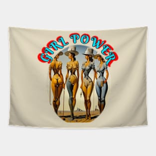 Girl Power Girl Power Tapestry