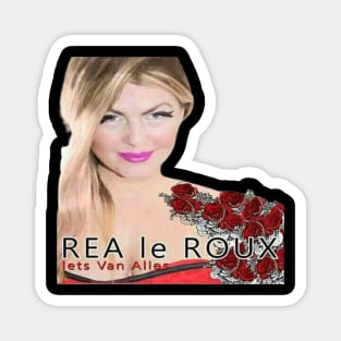 Rea le Roux Album Logo Magnet