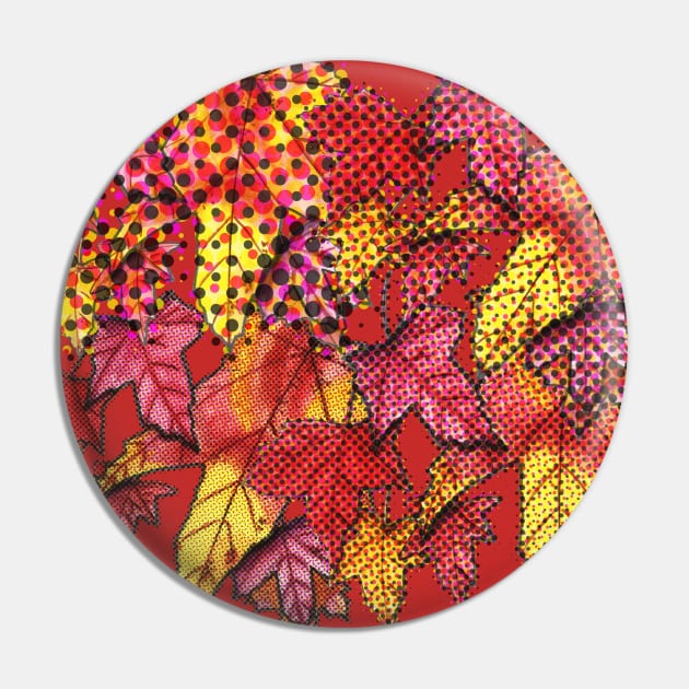 Maple Leaves Pin by Kirsty Topps