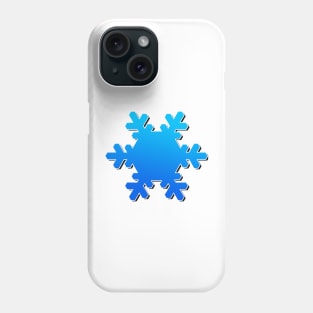 The snow t shirt design Phone Case