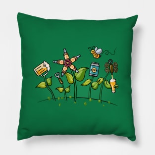 Beer Garden Pillow