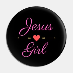 Jesus Girl | Christian Pin