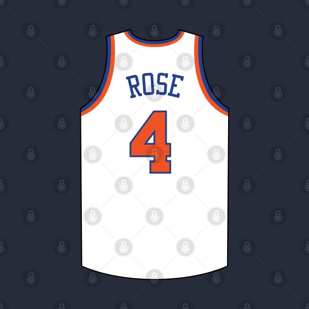 Derrick Rose New York Jersey Qiangy by qiangdade