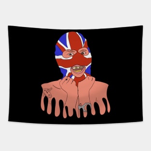 Slowthai Union Jack Balaclava Tapestry