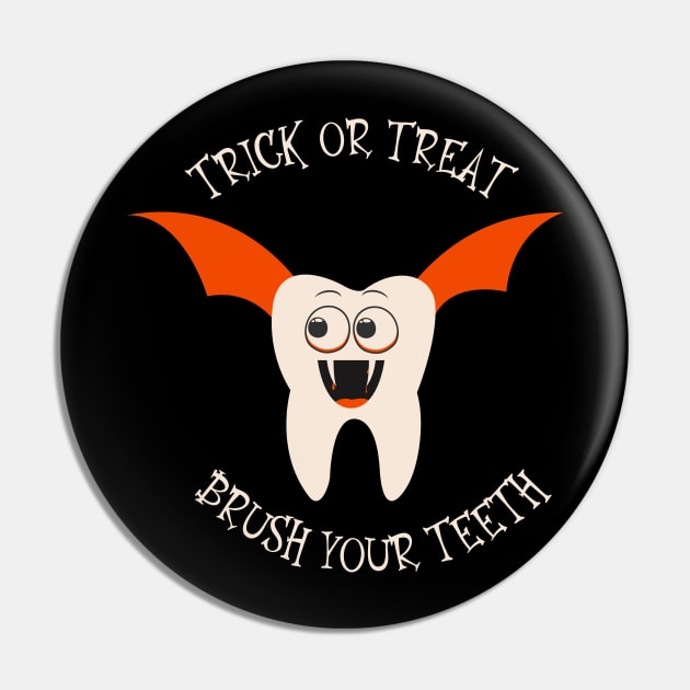 Trick or treat brush your teeth Pin by DottedLinePrint